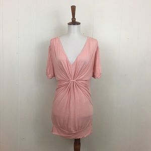 Hale Bob V-Neck Short Sleeve‎ Gathered Tunic